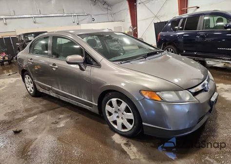 2007 Honda Civic Lx из США, поврежденный, VIN 1HGFA16577L030851